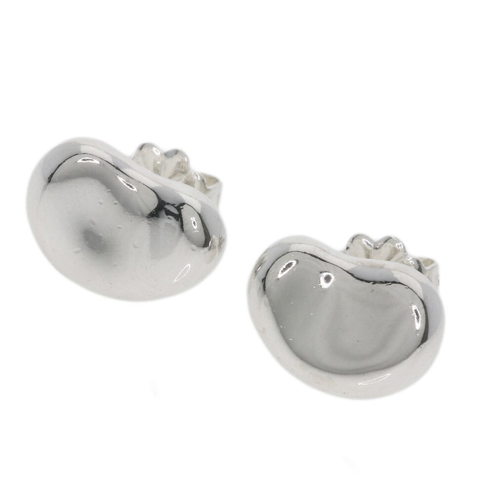 Tiffany Bean Earrings, Silver, Women's, TIFFANY&Co.